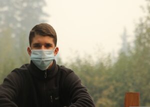 Person Wearing Mask