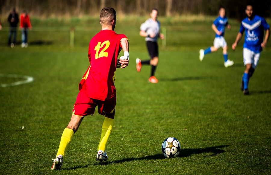 Playing Football