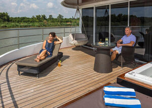 Luxury River Cruise Deck View
