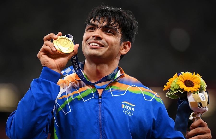 Neeraj Chopra wins Gold Medal