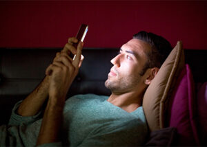 Using Phone at Night