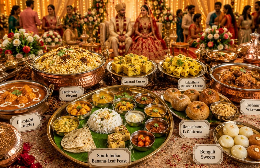 Traditional Foods Served During Indian Weddings and Their Cultural Significance