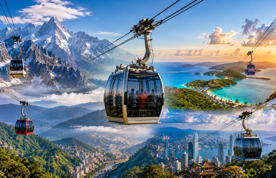 Top Scenic Cable Car Journeys Around the World for Breath Taking Views