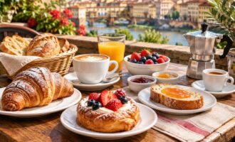 Traditional Italian Breakfast