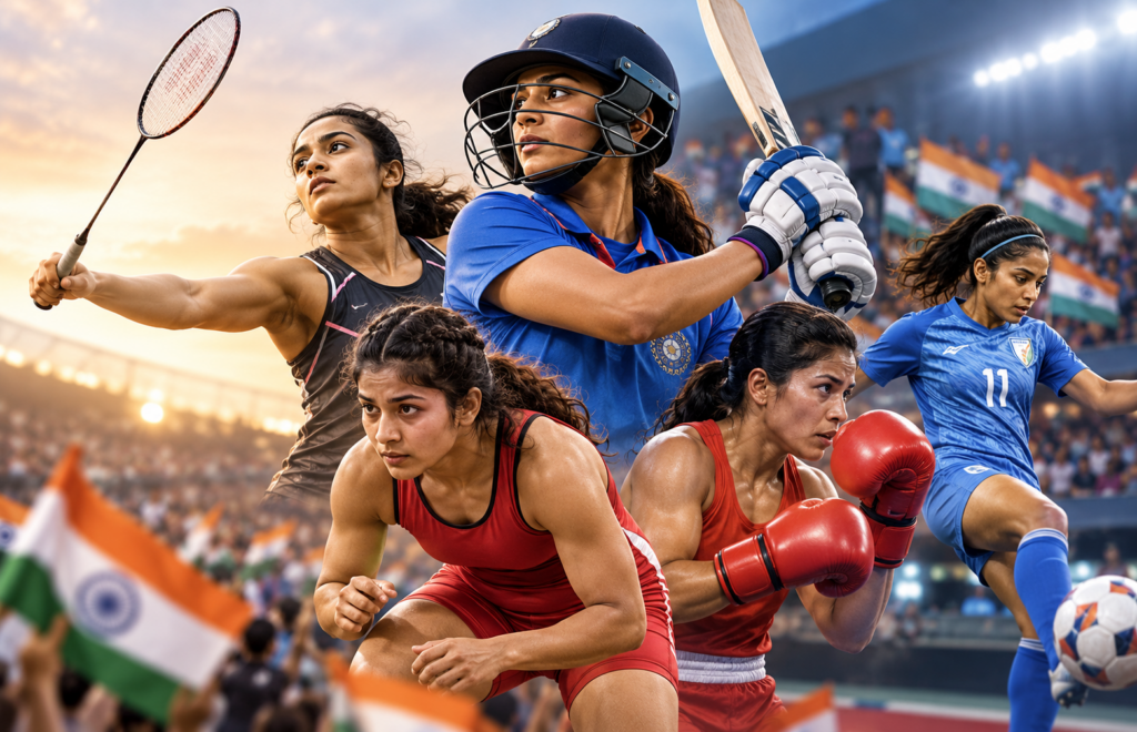 The Rise of Women’s Sports in India: From Participation to Prime-Time Audiences